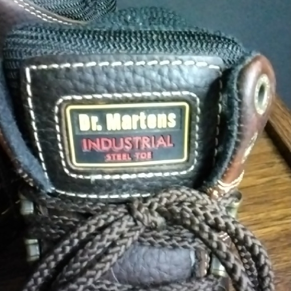 Dr. Martens Dark Brown Industrial Boots - Picture 5 of 9